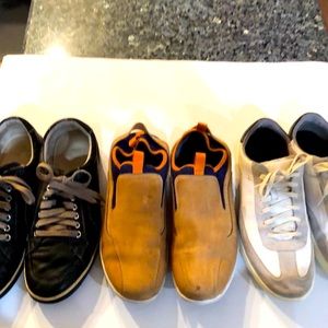 Cole Haan Men 3 pair Sneakers & Loafers